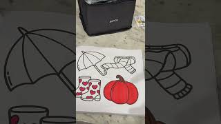 Stress Relief [Umbrella, Scarf, Rain Boots, pumpkin]