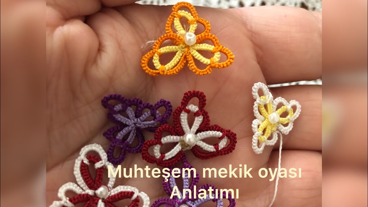 Muhteşem mekik oyası anlatımlı