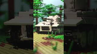 Rolling In... LEGO Tiger I Tank Animation