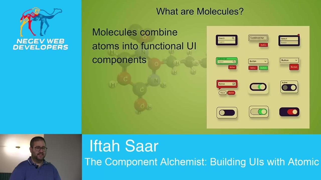 Iftach Saar - The Component Alchemist: Building UIs with Atomic Design
