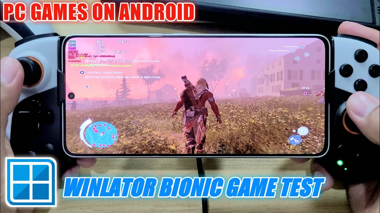 Winlator Bionic WINLATOR BIONIC - Assassins Crees III DLC Remastered Android Gameplay ...