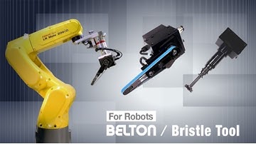 [NITTO KOHKI] Example of automated deburring with FANUC robot and air tools -Factory Operations-