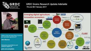 Grains Research Update 2017 | Adelaide | Upcoming technology in agriculture - J. Manners