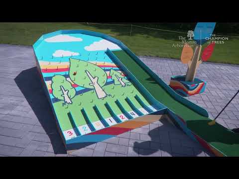 Wonder Woods Mini Golf at The Morton Arboretum - video from Morton Arboretum