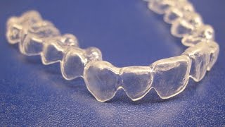 Herstellung Tiefziehschiene Knirscherschiene Schiene Retainer Tray Splint