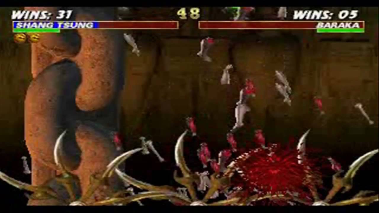 Mortal Kombat Trilogy "The Pit III" Stage Fatality YouTube