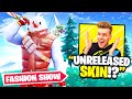 I STREAM SNIPED FASHION SHOWS WITH AN UNRELEASED SKIN.. (SNOWMANDO)