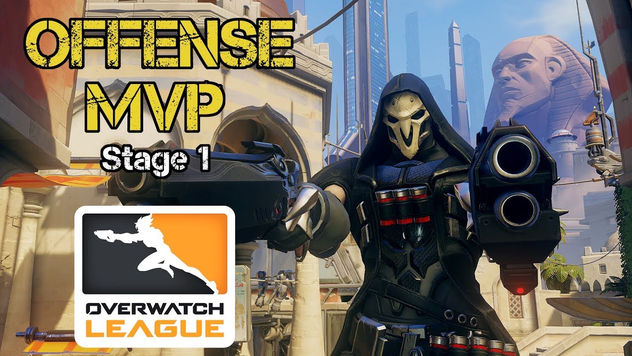 Overwatch League Offensive MVP Stage 1 gaming logo