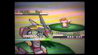 ポケモンbw ノブナガの黒いレックウザプレセント Youtube ポケモンbw ノブナガの黒いレックウザプレセント Youtube
