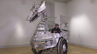 Meet the Artist: Duane Flatmo on "Tin Pan Dragon" for “No Spectators: The Art of Burning Man”