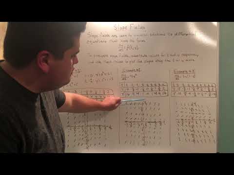 Differential Equations: Slope Fields Part 1