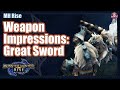 Monster Hunter Rise | Great Sword impressions