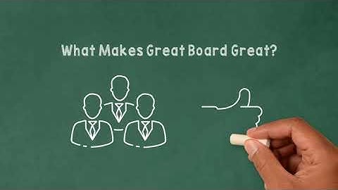 Introduction video of the Board Practice Course on Exemplary Board