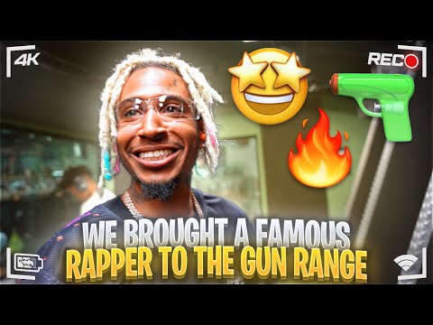 Shooting Color Challenge🎯With Famous Rapper...(Loser Spins The Wheel)