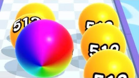 Ball Run 2048  - All  Levels Gameplay IOS  (Levels  169 - 174 ).