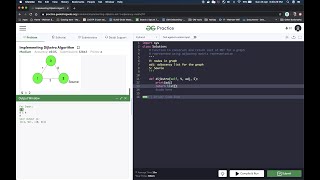 Dijkstra's Algorithm in Python Solution
