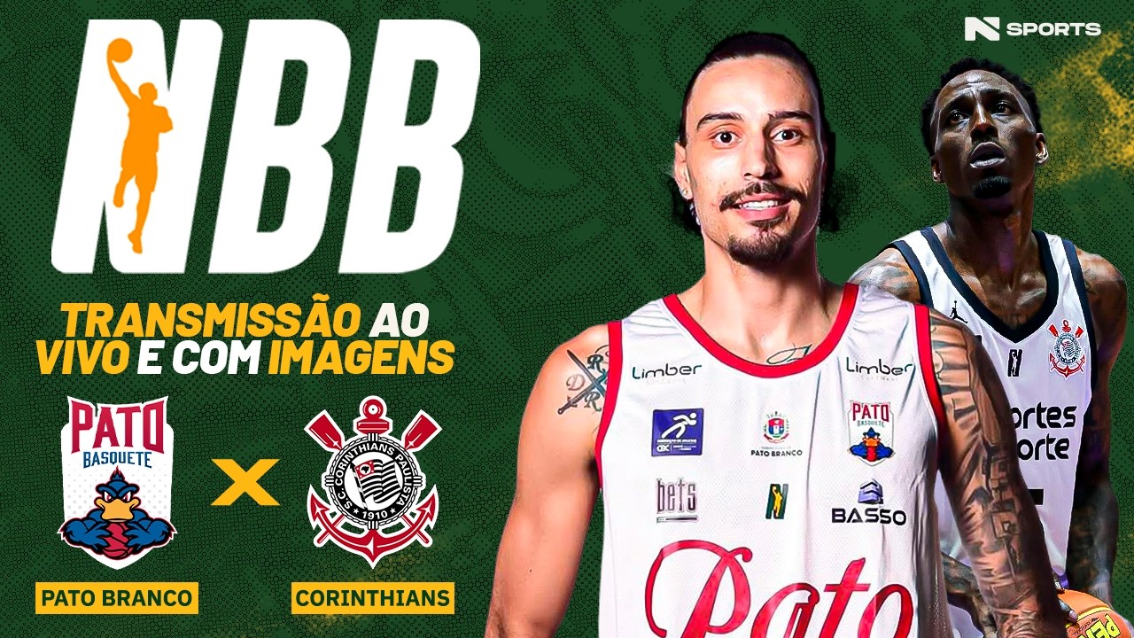 🔴 AO VIVO E COM IMAGENS | PATO BRANCO X CORINTHIANS | NBB 2025/26