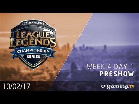 Preshow - LCS NA Spring Split 2017 - Week 4 Day 1 - League of Legends