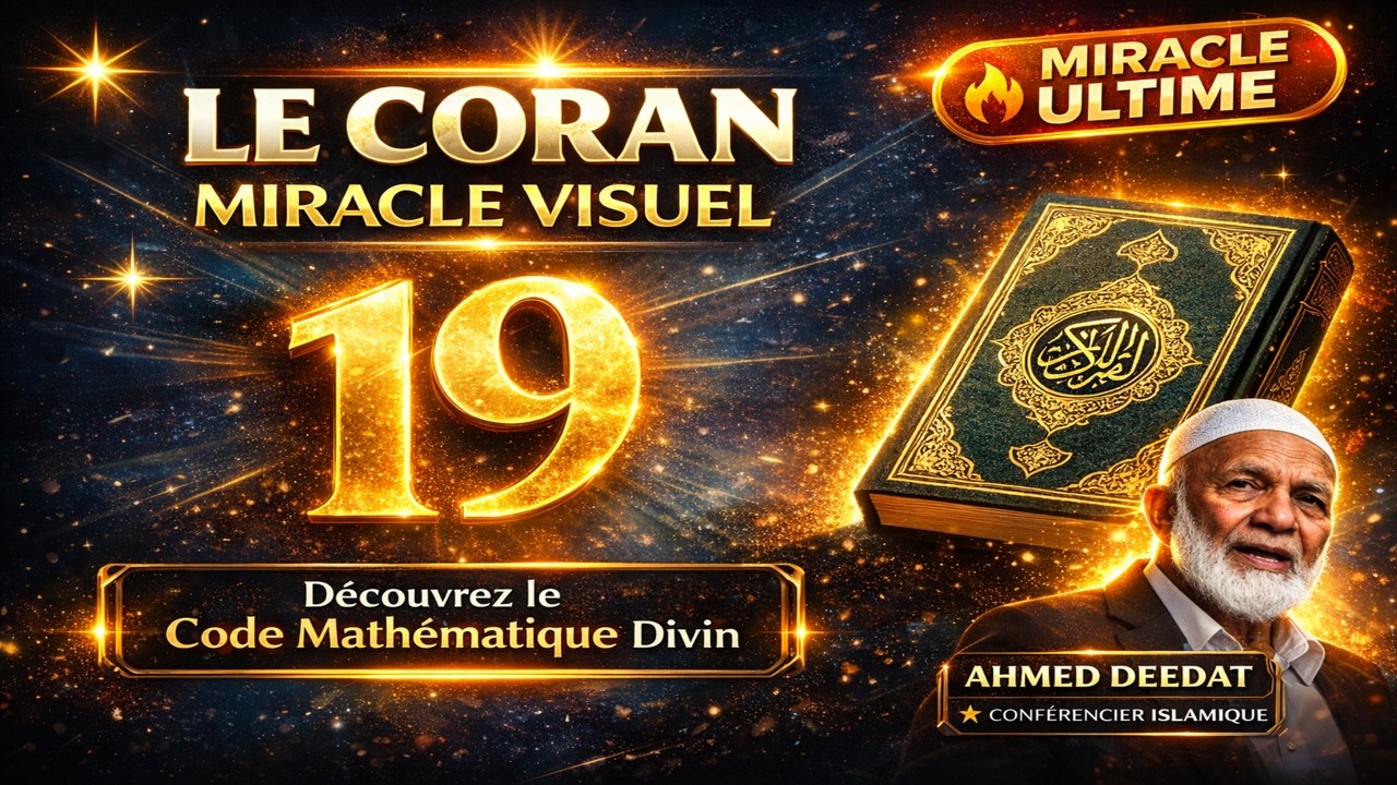 Le Coran : Le Miracle Visuel du Nombre 19 | Ahmed Deedat