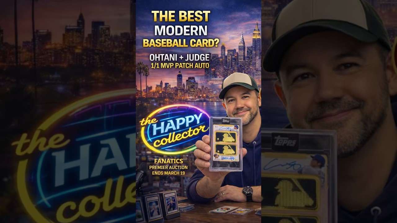 Is This the Best Modern Baseball Card? Ohtani & Judge 1/1 MVP Logoman Auto #ad