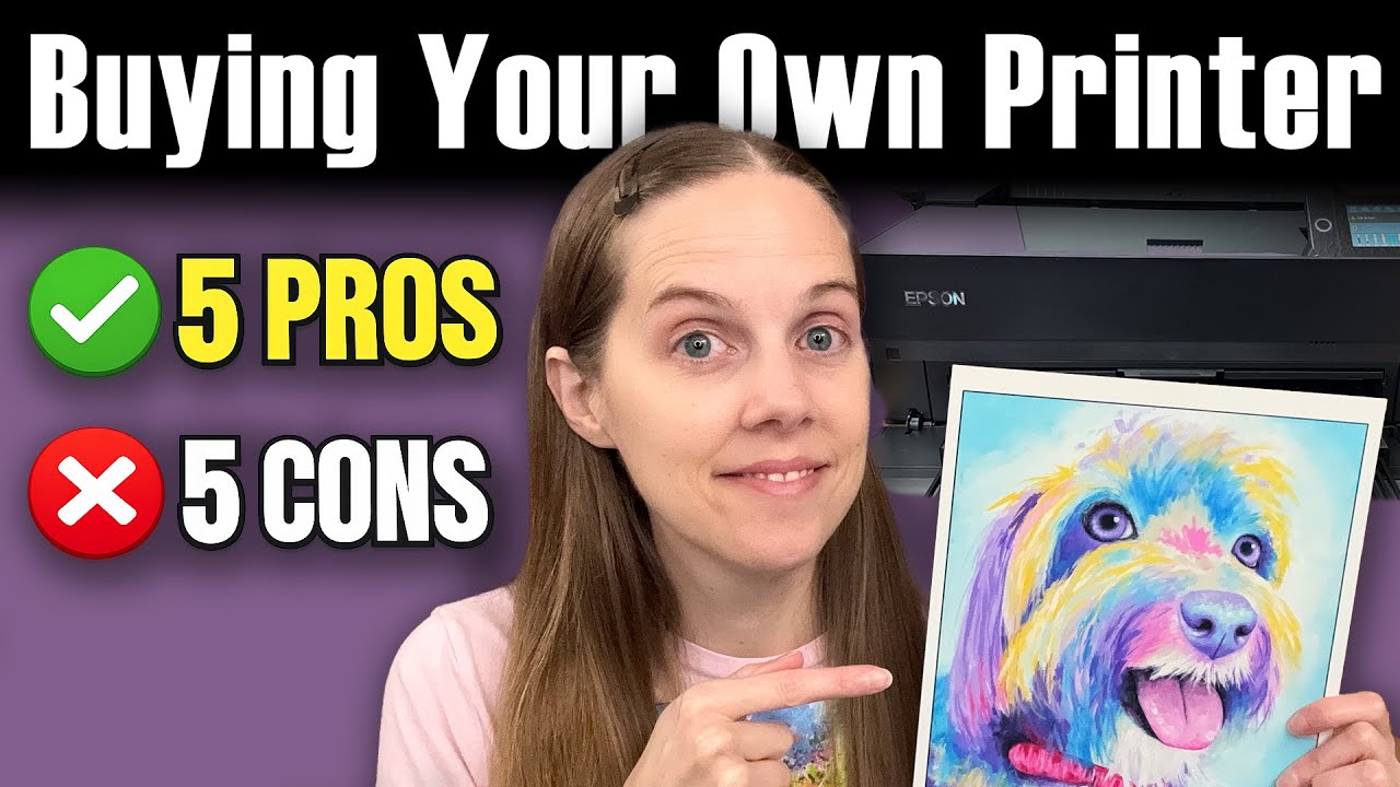 Плюсы и минусы покупки собственного принтера для печати художественных работ.
