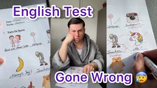 Olivia’s English Test Gone Wrong ☠️😵