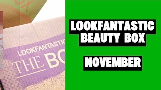 Lookfantastic Beauty Box November