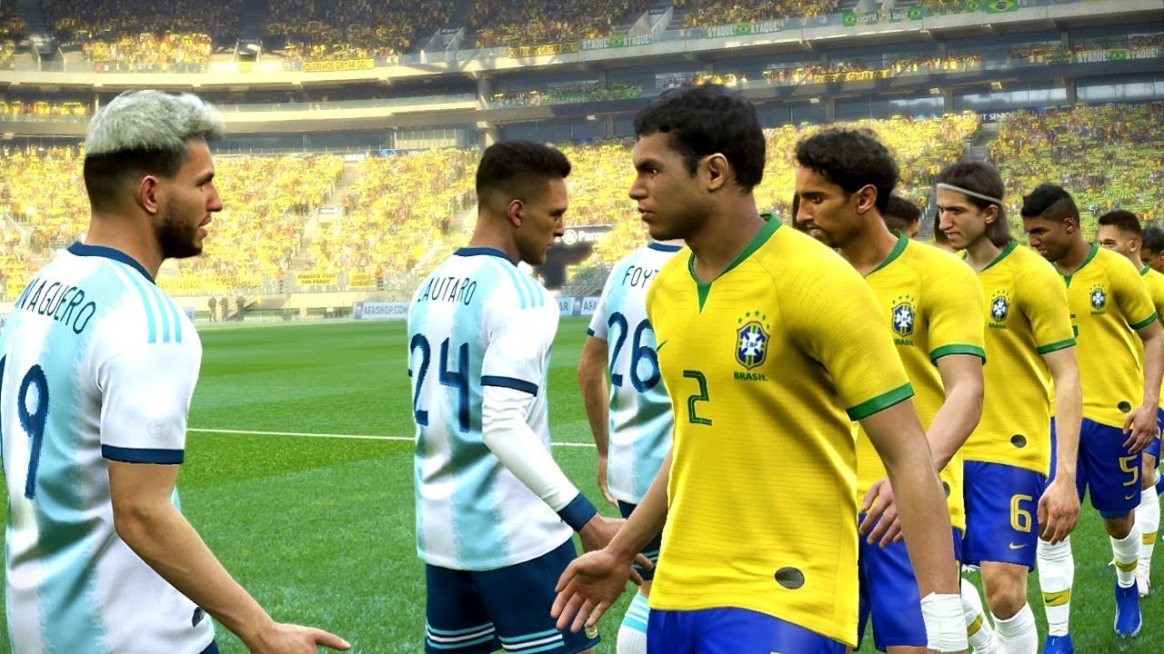 Brazil vs Argentina - Semi final COPA AMERICA 2019 ...