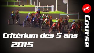 Vidéo de la course PMU CRITERIUM DES 5 ANS