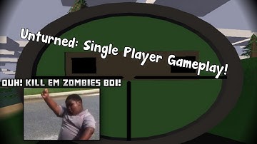 Unturned Gameplay - Ep. 2 | Single Player "Building My House"