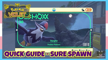 *Fixed Spawn* Where To Catch Staraptor In *The Teal Mask* Pokemon Scarlet & Violet | Quick Guide