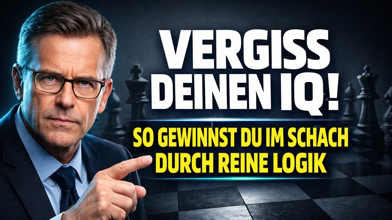 Vergiss deinen IQ! So gewinnst du im Schach durch reine Logik