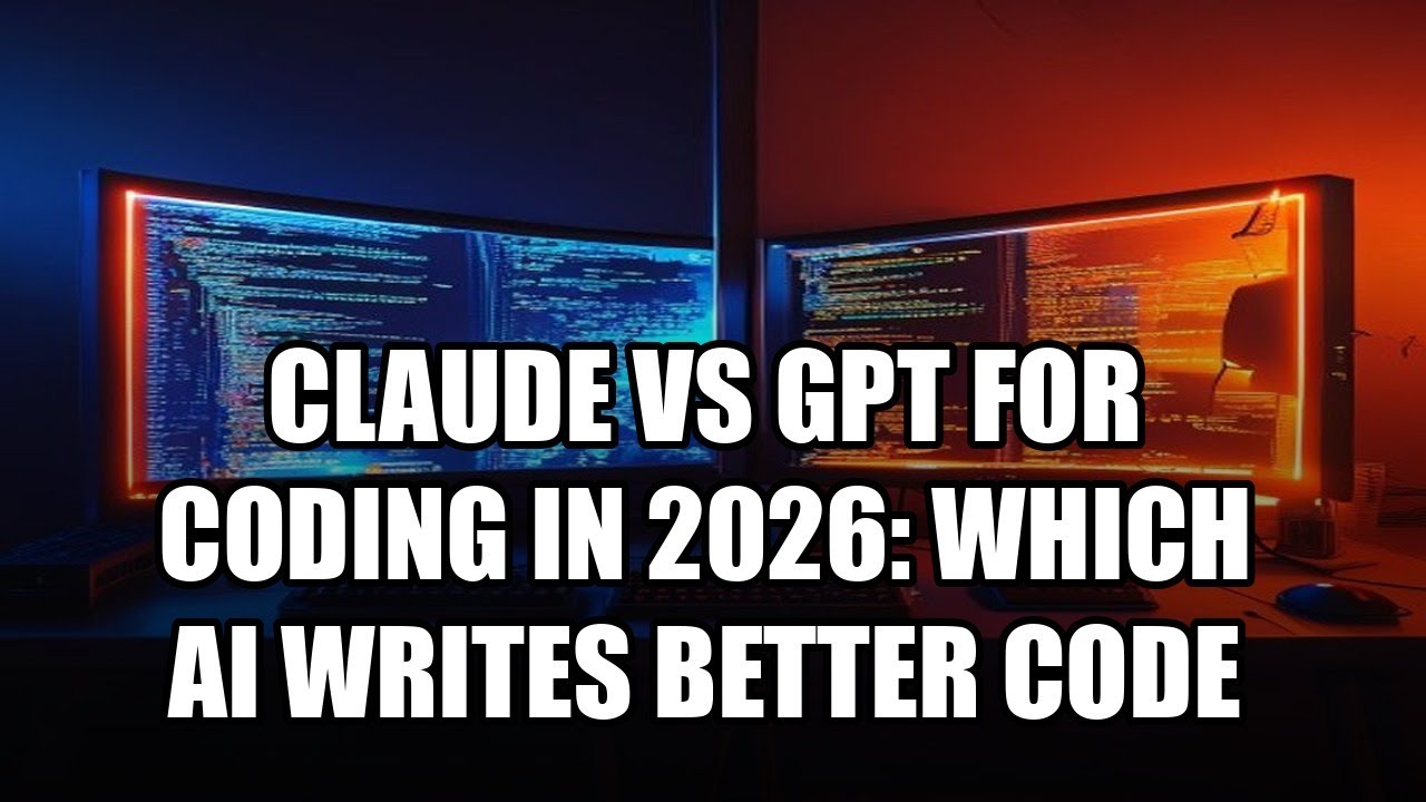 Claude vs GPT for Coding in 2026: Which AI Writes Better Code - YouTube