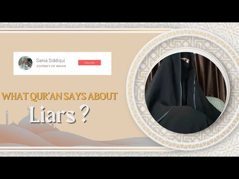 Allah speaks about people who lie @journey.of_imaan