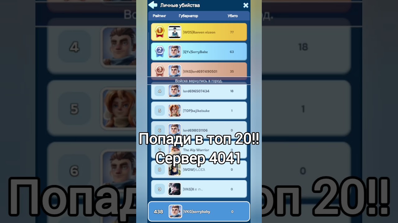 Первый розыгрыш на 4041 сервере! 