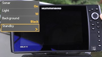 Humminbird HELIX How to Use Standby Mode