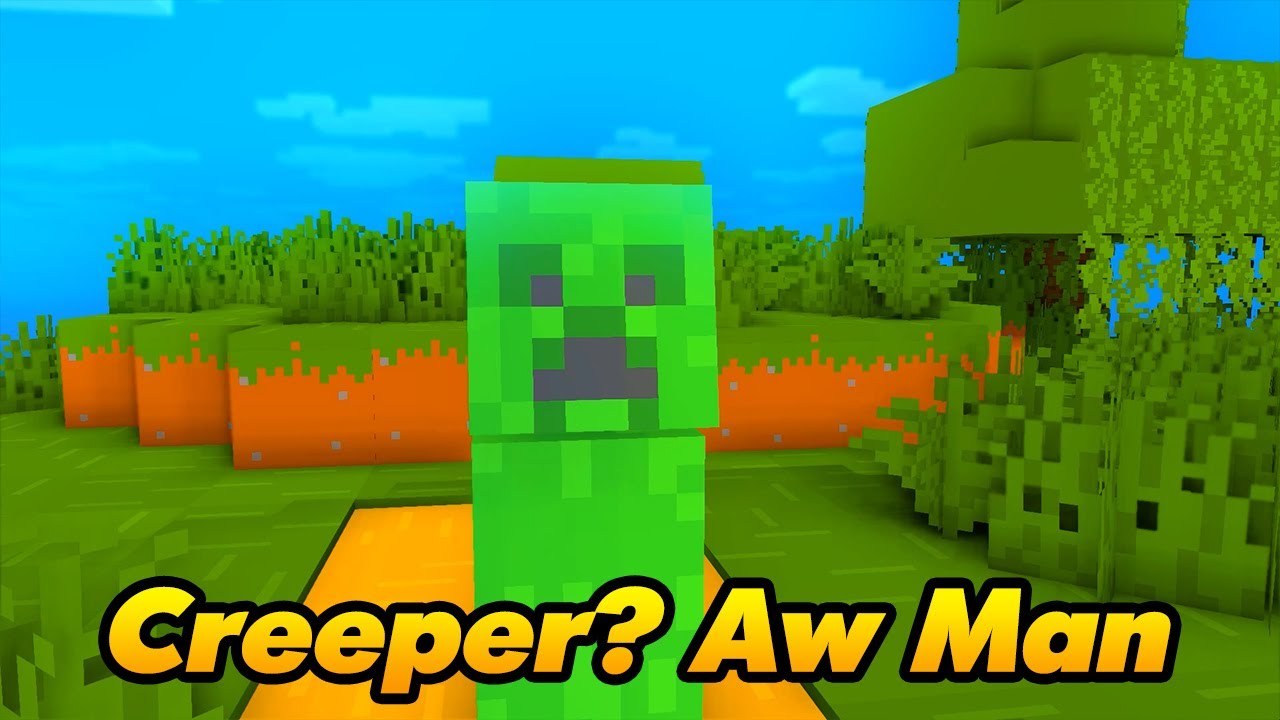 Sad Creeper [Scary Version] Minecraft Music Video 