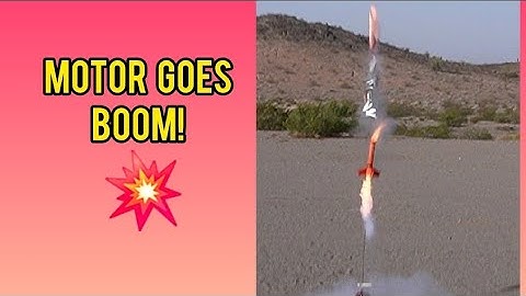 Estes Goblin Model Rocket Goes BOOM! Motor CATO: #modelrockets #rockets