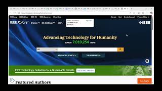 Techniques for Effective Searching in IEEE Xplore