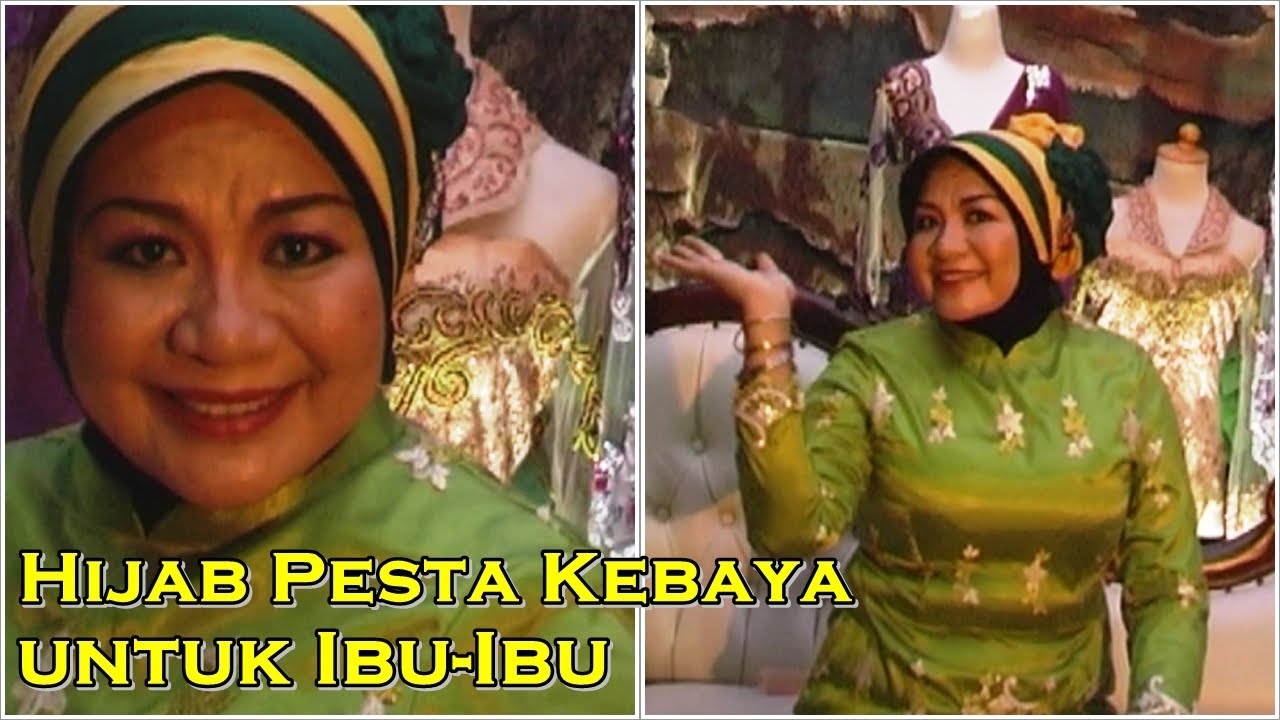 Tutorial Hijab Pesta Tutorial Hijab Pesta Kebaya Segi  