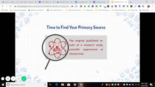 Finding Primary Sources in Science