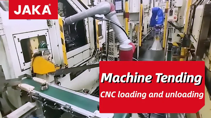 CNC Machine Automatic Loading and Unloading with JAKA Cobots