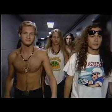 Alice In Chains walk to the MSG stage, Clash Of The Titans tour 1991 #laynestaley #Shorts