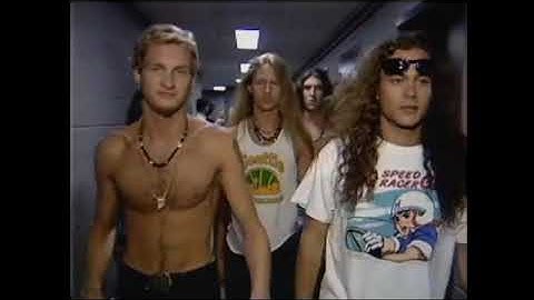 Thumbnail of Alice In Chains walk to the MSG stage, Clash Of The Titans tour 1991 #laynestaley #Shorts