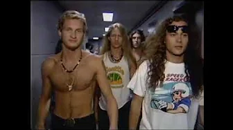 Alice In Chains walk to the MSG stage, Clash Of The Titans tour 1991 #laynestaley #Shorts