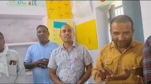 FLN Training block Ganaur District Sonipat ( Activity based education) English Poem little Boy