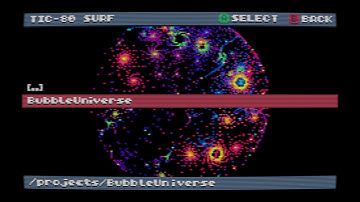 TIC-80 Bubble Universe