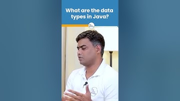 Data Types In Java | Java Interview Question | #shorts #kiransir #datatypes #javaprogramming