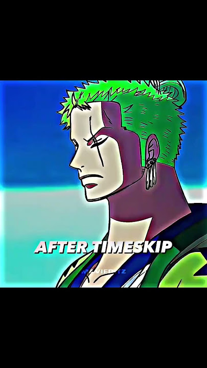 Zoro after timeskip vs pre timeskip edit||•One piece Edit||•Anime Edit ||• summer time sadness||•