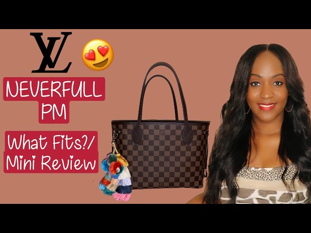 😍 2020 LOUIS VUITTON NEVERFULL PM! The Perfect “in between bag”.. 